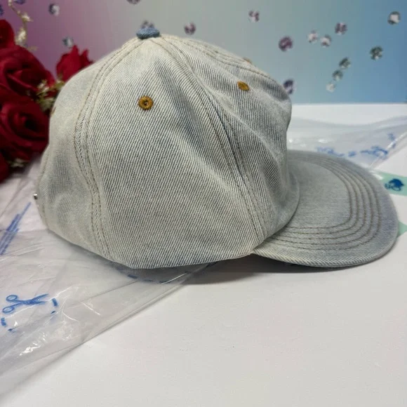 🔥SALE $550 NWT OFF-WHITE DENIM BASEBALL HAT
